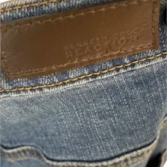 Kenneth Cole blue reaction boyfriend jeans size 8 - Picture 5 of 7